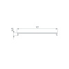 Экран Arlight POWER-W100H70-2000 OPAL (Пластик) 049945
