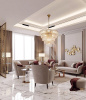 Подвесная люстра Delight Collection BRCH9192-80 antique brass