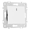 Переключатель одноклавишный перекрестный с подсветкой Arte Milano 203.35-1.white