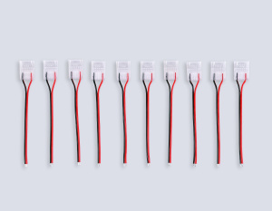 Соединитель гибкий односторонний Ambrella Light Illumination COB 12/24V для лент 12mm (2 конт.) (10шт. в комплекте) GS7378