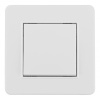 Выключатель одноклавишный Arte Milano SET16-1-30-1 white