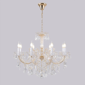 Подвесная люстра Crystal Lux CRISTELLE SP8 GOLD