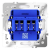 Розетка акустическая Voltum S70 VLS060302 (белый матовый)