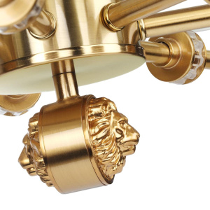 Подвесная люстра Odeon Light Modern Lion 5467/35L