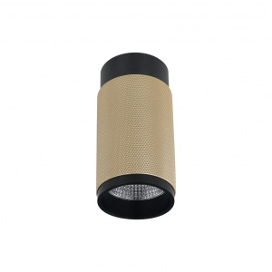 Накладной светильник iLedex Delta 1954-10W-3000K-36 BK+BR