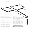 Торцевая заглушка AM Group AM555 WH