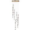 Каскадная люстра Odeon Light L-Vision Collier 5455/210L