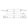 Блок питания Gauss Basic 40Вт DC12 IP67 BT522