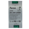 Трансформатор электронный на DIN-рейку Feron LB008 240W 24V IP20 52137