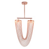 Люстра на штанге Delight Collection Otero 8608P copper