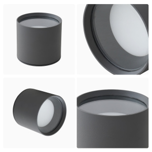 Уличный потолочный светильник Apeyron Graphite 11-115
