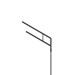 Кронштейн Arlight OXOR-SG2-1300x108-L1500 BLACK 051651