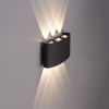 Уличный настенный светильник Arte Lamp Bosto A3722AL-6BK