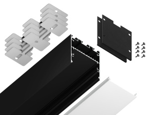 Алюминиевый профиль Ambrella Light Profile System GP3050BK