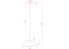 Подвесной светильник Arte Lamp Carmel A7104SP-1BK