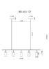 Подвесной светильник MyFar Dereck MR1021-5P