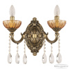 Бра Bohemia Ivele Crystal AL7801B10/2/175 A AGB P Amber/M-1H