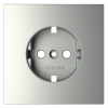 Накладка для розетки с заземлением Voltum S70 (сталь) VLS000605