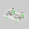 Встраиваемый светильник Crystal Lux CLT 069C2 WH