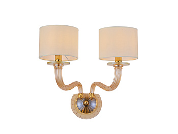 Бра Newport 8682/A gold polished amber М0071809