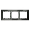 Рамка на 3 поста Voltum S70 VLS110306 (титан, стекло)