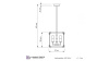 Подвесная люстра Lumina Deco Waldorf LDP 1140-4 BK+MD
