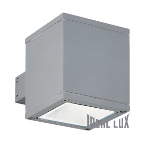 Уличный настенный светильник Ideal Lux Snif Square AP1 Grigio 118666