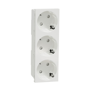 Розетка со шторками Schneider Electric Unica NU307618