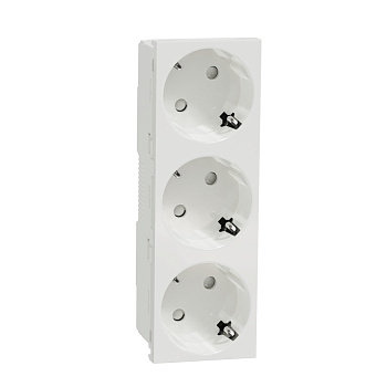 Розетка со шторками Schneider Electric Unica NU307618