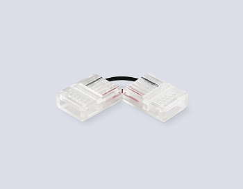 Соединитель угловой Ambrella Light Illumination COB 12/24V для лент 12mm (2 конт.) (10шт. в комплекте) GS6871