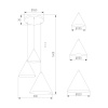 Подвесной светильник TK Lighting Cono 16633 Cono a068520
