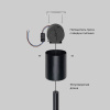 Подвесной светильник Eurosvet Thrust 604051 LED 3000К черный a071946
