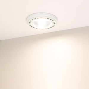 Светодиодная лампа Arlight AR111-UNIT-G53-15W- Warm3000 (WH, 24 deg, 12V) 025640