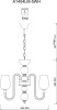 Подвесная люстра Arte Lamp 96 A1404LM-5WH