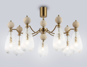Люстра на штанге Ambrella Light High Light Ceramo Modern LH53287