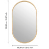 Зеркало декоративное Eglo Bani 425002