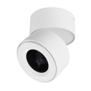Спот Arlight SP-POINT-SURFACE-R85-12W Warm3200-MIX (WH, 36 deg, 230V) (IP20 Металл) 058616