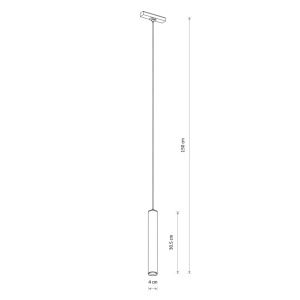Трековый магнитный светильник Nowodvorski Roller Led 11343
