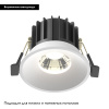 Встраиваемый светильник Maytoni Round DL058-12W4K-W