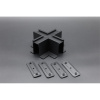 Соединитель Х-образный встраиваемый Aployt Magnetic track 220 APL.0283.00.05