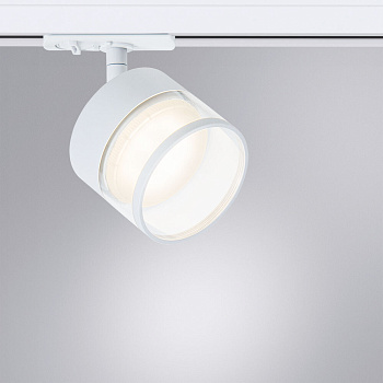 Трековый однофазный светильник Arte Lamp Faro A4893PL-1WH