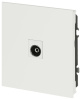 Розетка Эра Arktik 16-3101-08 TV одиночная белый матовый Б0070471