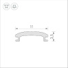 Экран Arlight STRETCH-SHADOW-10m OPAL-PVC A2-CONTOUR-PRO 040644