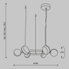 Подвесная люстра Maytoni Mind MOD299PL-L60BS3K
