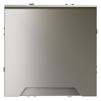 Розетка с защитными шторками и крышкой Voltum S70 VLS040304 (шелк)