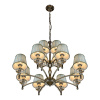 Подвесная люстра iLamp Olivia 82336/8+4 CR
