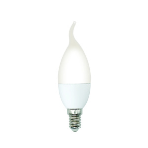 Лампа светодиодная диммируемая Volpe Optima LED-CW37-6W/3000K/E14/FR/DIM/SLS UL-00009223