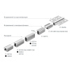 Профиль Arlight SL-BEVEL-3000 ANOD (Алюминий) 062326