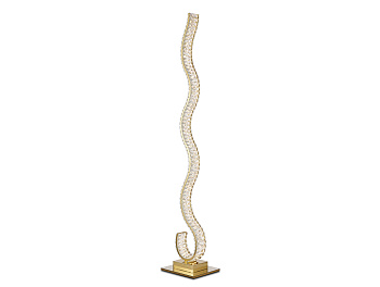 Торшер Newport 8240N/FL gold М0071035