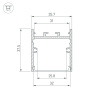 Профиль Arlight SL-LINE-3638-LW-2000 WHITE 038444(1)